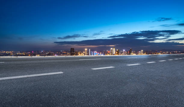 istock Urban roads and modern architecture 1250401047