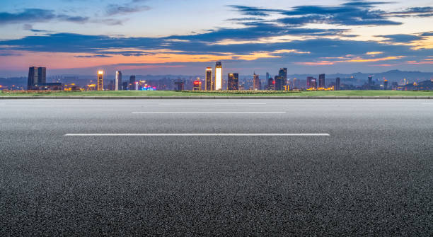 istock Urban roads and modern architecture 1250402521