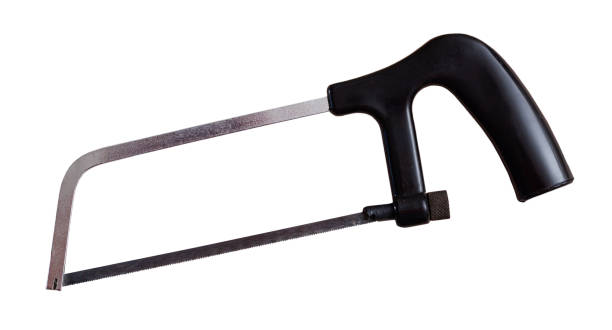 istock Top view of hacksaw 1250403938