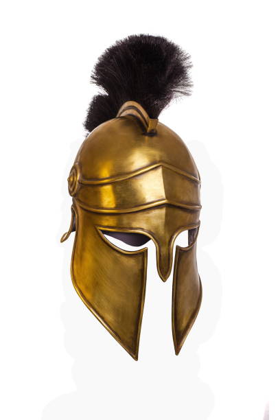 istock Historical Replica Spartan Warrior Helmet 1250405604