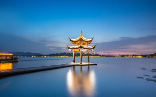 istock Hangzhou West Lake landscape 1250406014