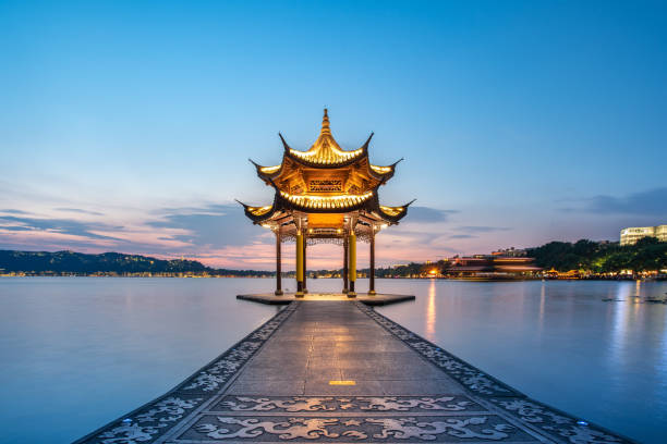 istock Hangzhou West Lake landscape 1250406789