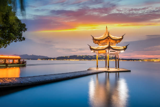 istock Hangzhou West Lake landscape 1250406959