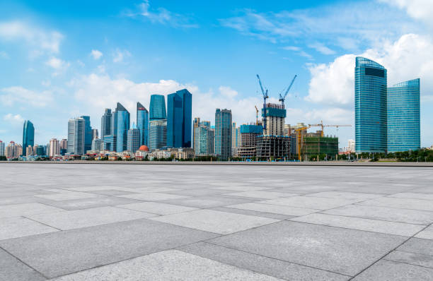 istock Urban roads and urban landscape 1250407009