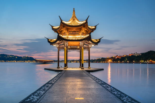 istock Hangzhou West Lake landscape 1250407181