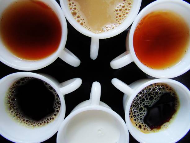 istock Our Cups of tea, coffee and milk 1250407457