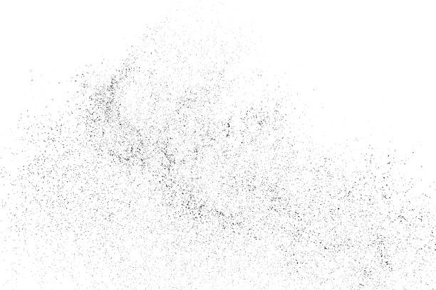 Distressed black texture. Distressed black texture. Dark grainy texture on white background. Dust overlay textured. Grain noise particles. Rusted white effect. Grunge design elements. Vector illustration, EPS 10. sand patterns stock illustrations