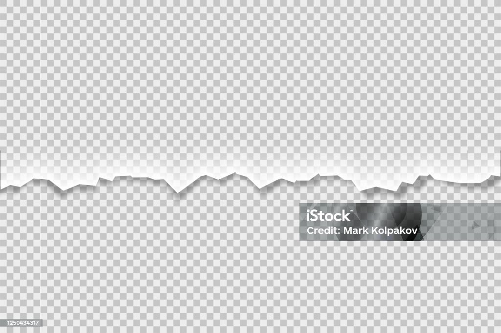 Torn Design Vector Torn In Abstract Style On Transparent Background Vector Bacground ...