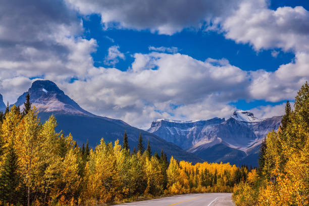 istock The highway crosses the Rocky Mountains 1250438228
