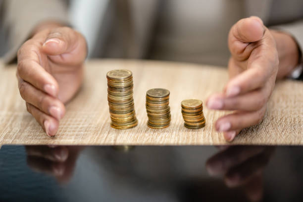 istock Saving coins close up photo 1250448281