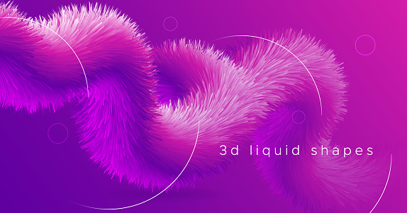 Pink 2 Dynamic Pink Wave Background Fluid Dynamic Movement Stock Illustration ...