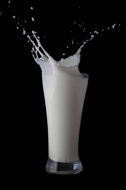 스플래시 사진 - drink close up dairy product flowing 뉴스 사진 이미지