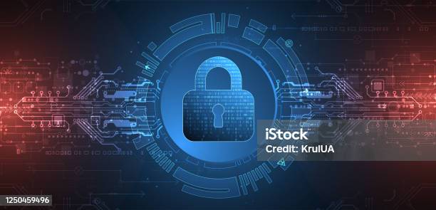 Protection Background Technology Security Encode And Decrypt Stock ...