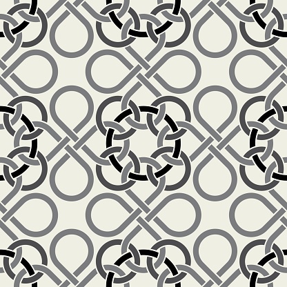 Interlaced Vector Repeat Surface Pattern Stock Illustration - Download ...