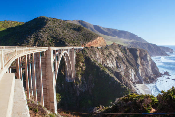 istock Bixby Bridge and Coastline at Big Sur USA 1250460514