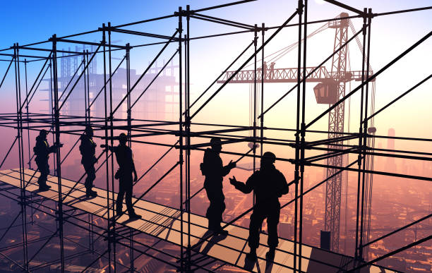 istock Silhouette of the workers 1250462939