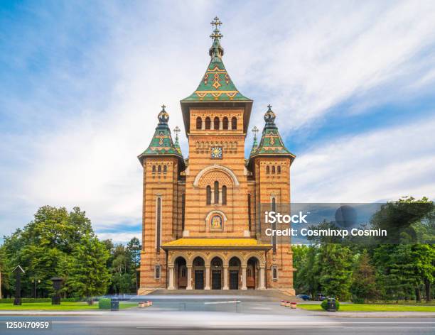 View Of City Center In Timisoara On July 10 2020 Romania Timisoara Is The 3rd Largest City And Popular Tourist Place Stock Photo - Download Image Now