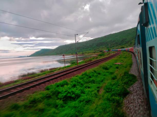 istock Beautiful view of a train 1250472520