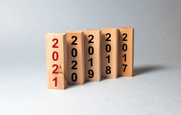 istock 2017 / 2018 / 2019 / 2020 / 2021 years numbers on wooden blocks 1250473778