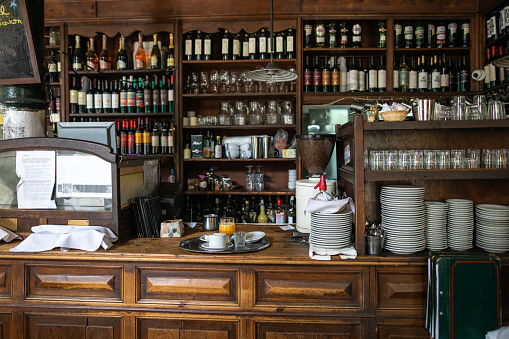 Traditional cafe in Buenos Aires