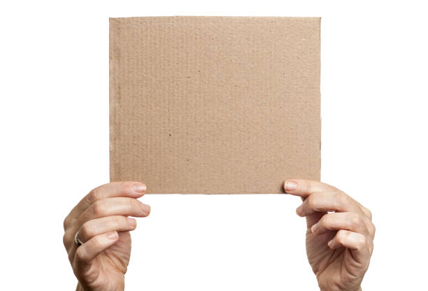 istock Woman holding blank card 1250477698