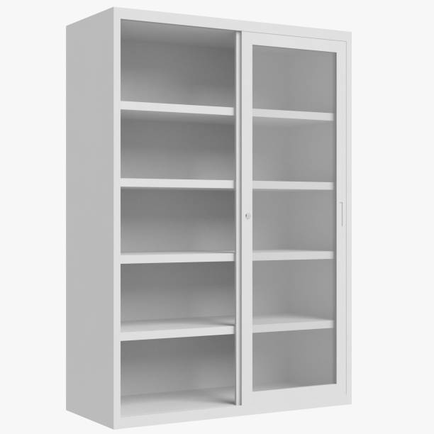 istock Office cabinet with glass doors 1250478243