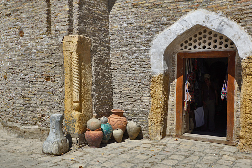 This Picturesque Pottery Shop in Bukhara has its place in the historical mosque of Chor Minor.