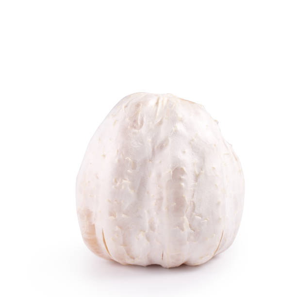 istock Fresh pomelo, pummelo, grapefruit, shaddock isolated on white background, close up, cut out, clipping path. Fruit for Mid-autumn festival. 1250491640