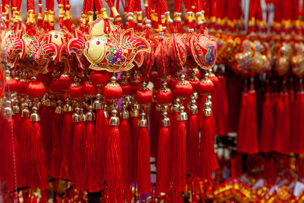 istock Chinese New Year Ornaments in Chinatown 1250492039