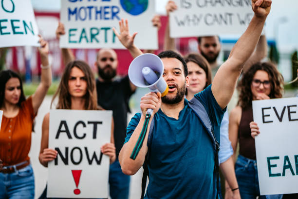 istock People on global strike for climate change 1250505588