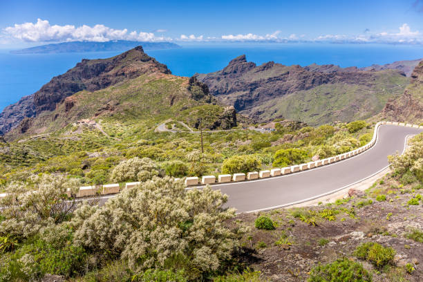 istock Mountain road, Tenerife, Canary islands, Spain 1250505668