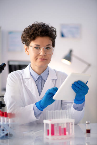 istock Pharmaceutical researcher in laboratory 1250511427
