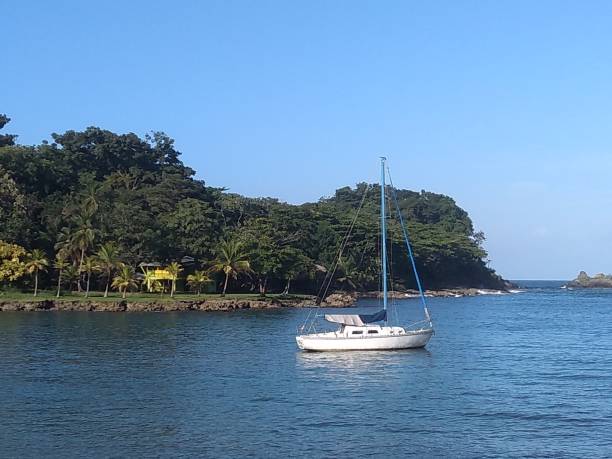 istock Boat close to the beach 1250511939