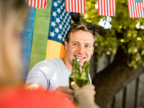 istock Family enjoying 4th July BBQ 1250521570
