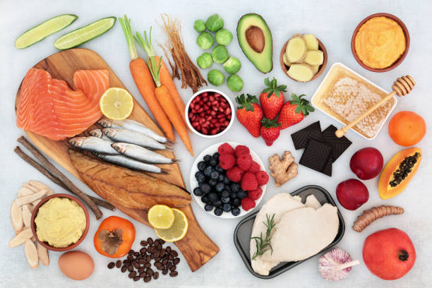 istock Healthy Food and Herbs for Asthma Sufferers 1250529989