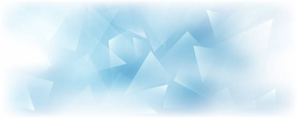 ilustrações de stock, clip art, desenhos animados e ícones de horizontal vector frosted glass blue and white background. frozen window illustration. abstract 3d bg for winter - frosted glass window frost ice