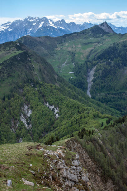 istock beautiful high mountain landscape Alps view 1250537917