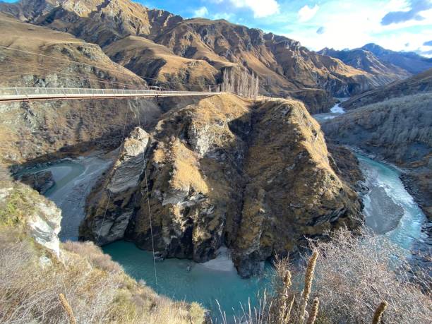 istock Skippers canyon and bridge Queenstown 1250541047