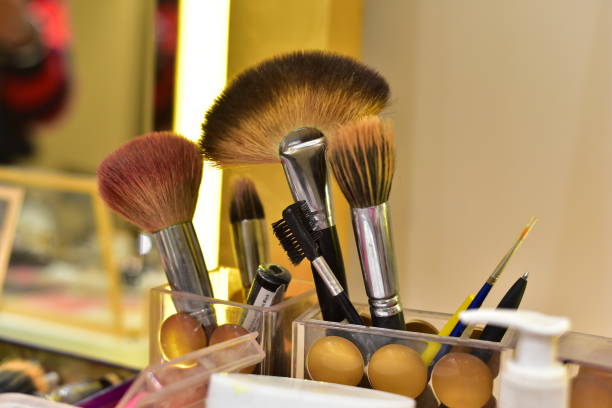 Make-up kit with all types of brushes