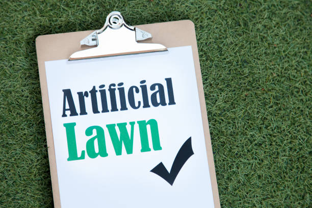 istock Artificial Lawn DIY, Green Carpet, Astroturf 1250558048
