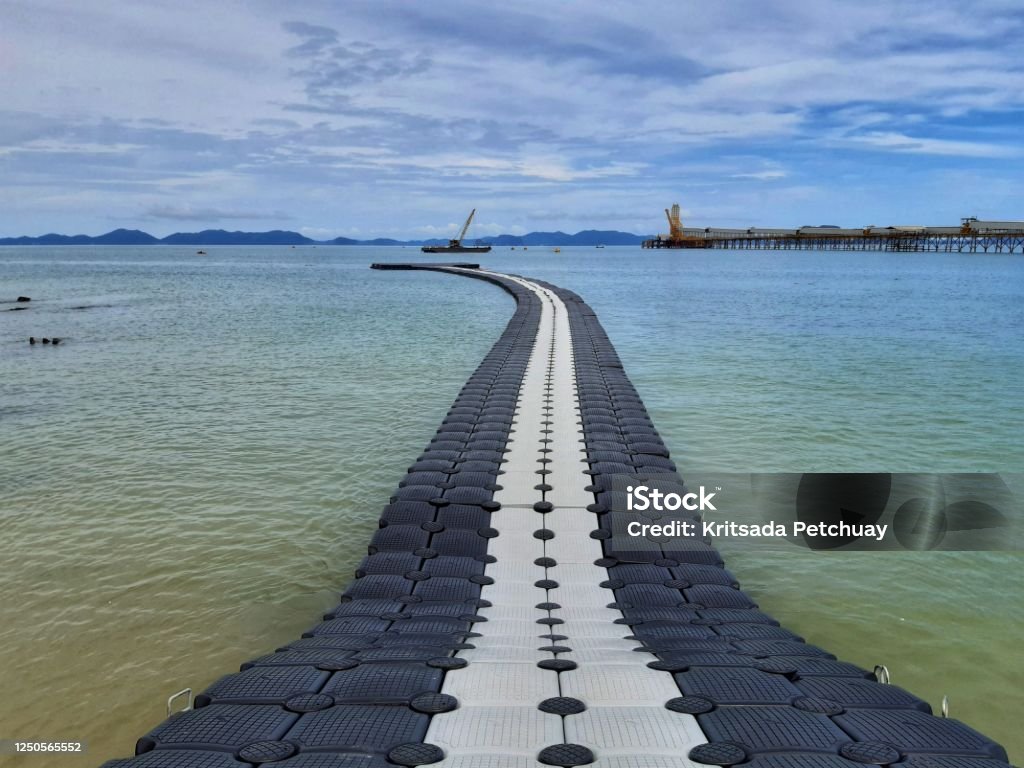 overpass hin pheng krabi in Thailand. Bay of Water Stock Photo