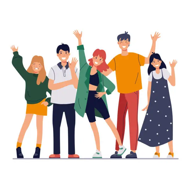 Vector illustration of People_group-01