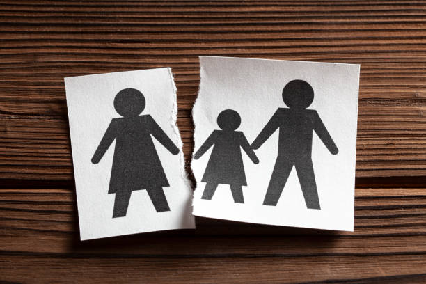istock Breaking Relationships. Divorce in the family 1250573499