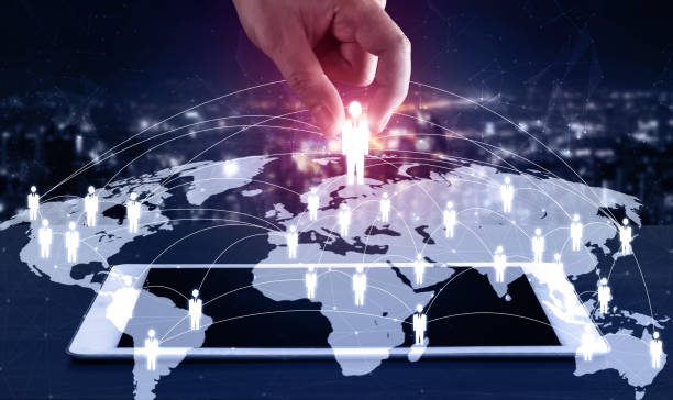 istock People network, human resources and customer relationship management CRM concept 1250576619