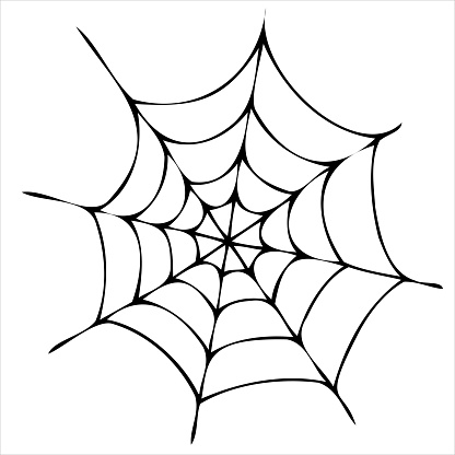 거미줄 벡터 장식 요소 색칠 공부 가을에 대한 스톡 벡터 아트 및 기타 이미지 - 가을, 거미, 거미줄 - Istock