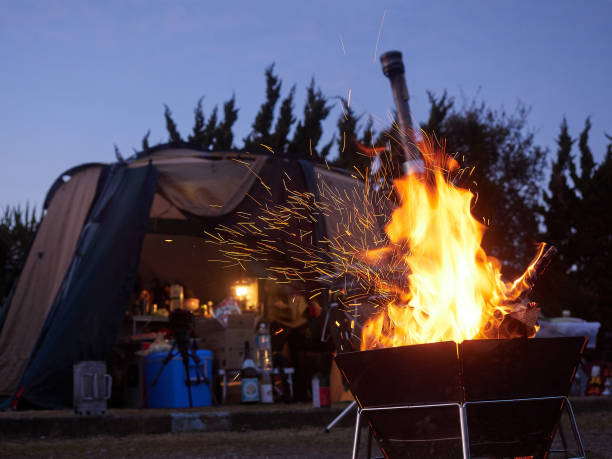 istock Bonfire image of dusk 1250583910
