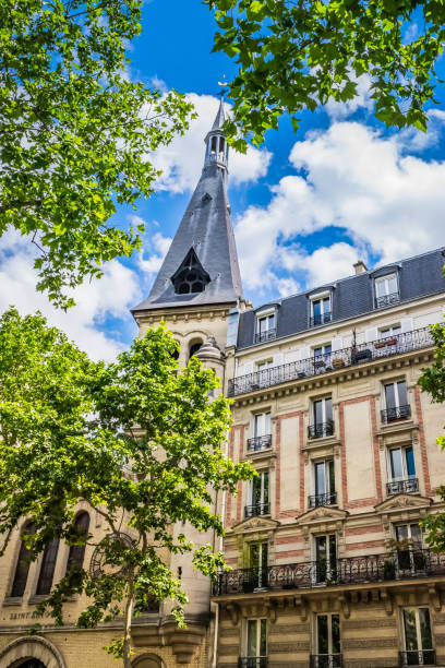istock Church by the Coolee Verte Paris 1250592556
