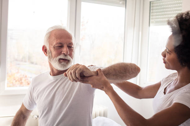 istock Hes recovering well from his stroke. 1250600003