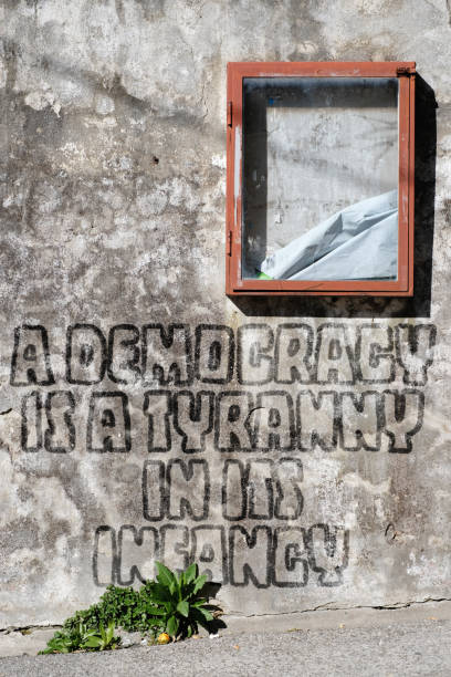 istock a democracy is a tyranny in its infancy 1250604147