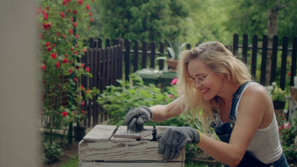 istock DIY in the garden. Crate renovation project 1250605511